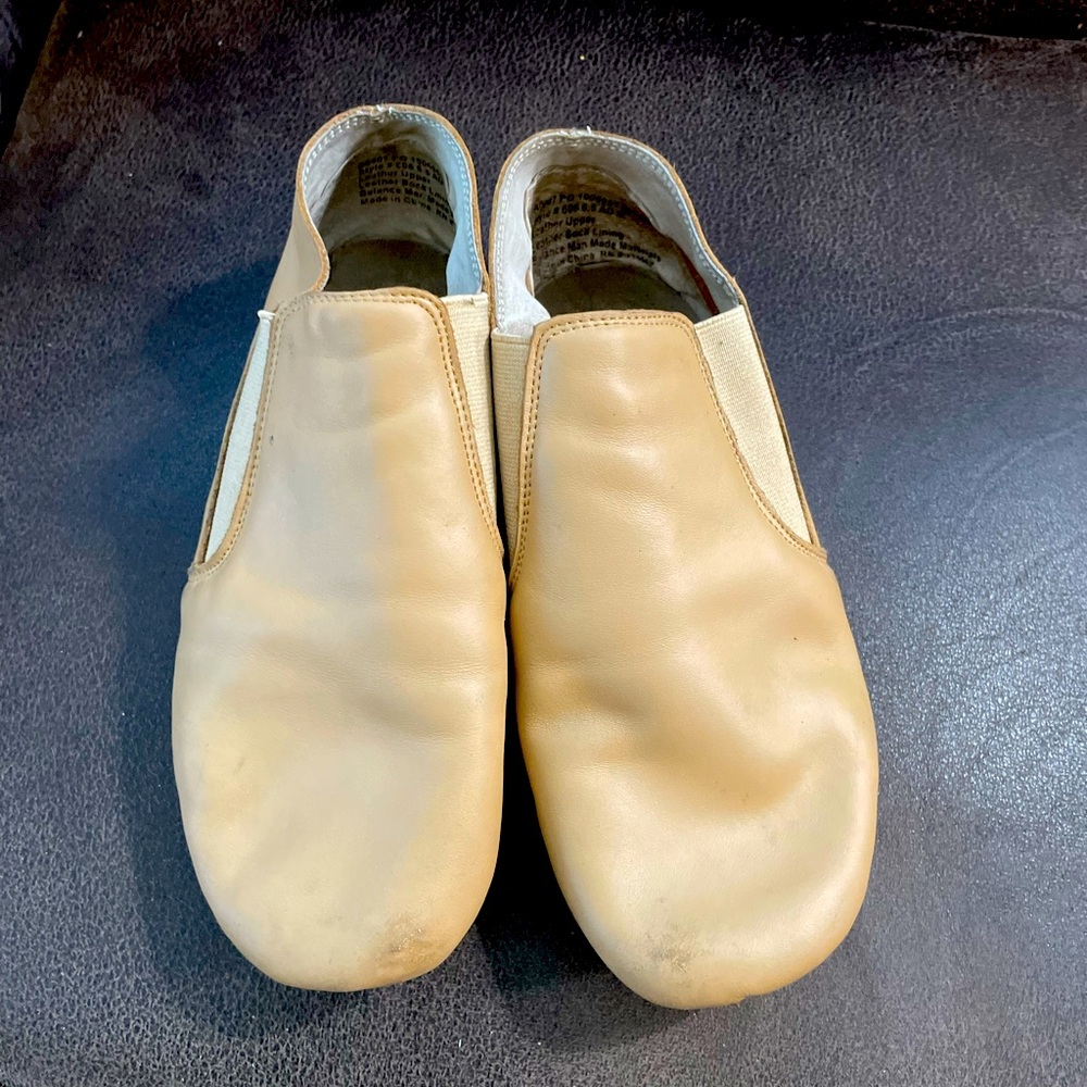 Revolution dance tan jazz shoes